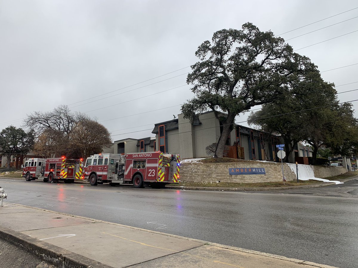 Fire crews responded to a fully engulfed apartment. Fire officials tell the apartment was empty and had no power.This was the second time they had responded to the apartment. Believed squatters may have set the fire