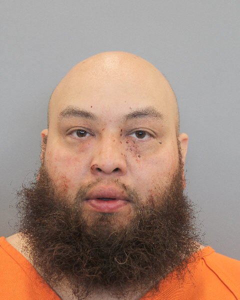 Houston Police:ARRESTED: Booking photo of Hugo Alberto Orellana, 35, now charged with agg. assault of a family member in the stabbing of a woman on Thursday (Feb. 9)