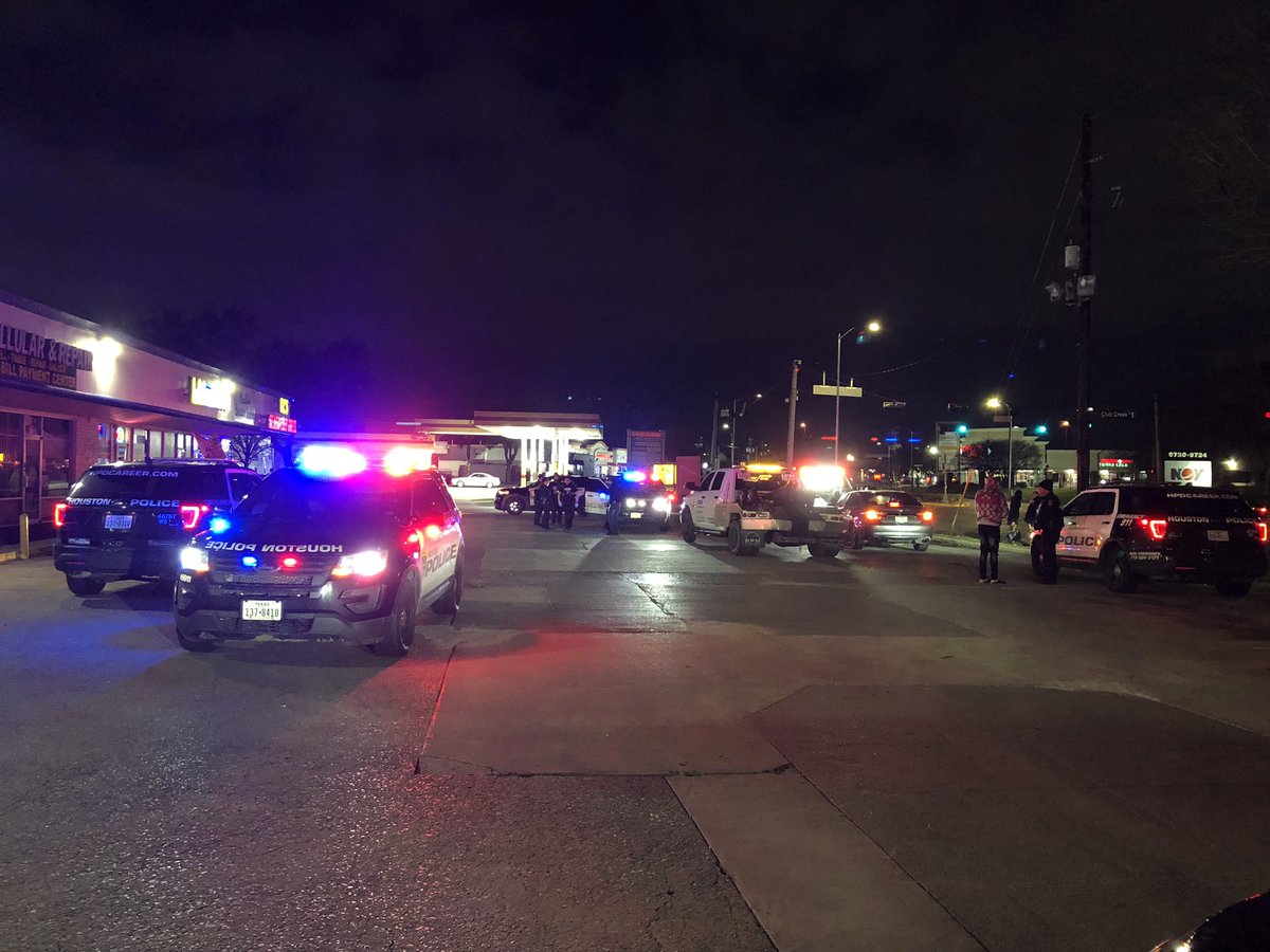 Houston Police:Westside officers and DPS 102 have two suspects in custody 9700 Beechnut. One of the suspects threw out a pistol which was recovered by officers