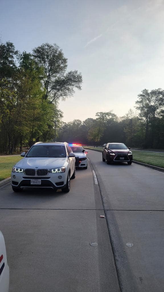 This morning, deputies with Constable Mark Herman's Office conducted a traffic initiative in a school zone in front of Groves Elementary and West Lake Middle School.   Drive safe and remember to obey all traffic laws