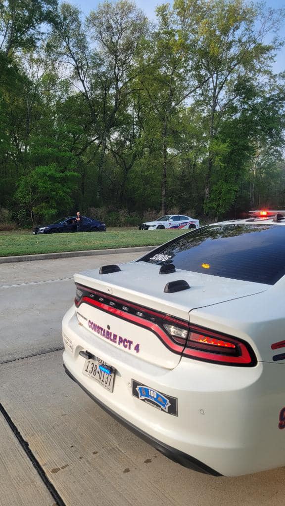 This morning, deputies with Constable Mark Herman's Office conducted a traffic initiative in a school zone in front of Groves Elementary and West Lake Middle School.   Drive safe and remember to obey all traffic laws