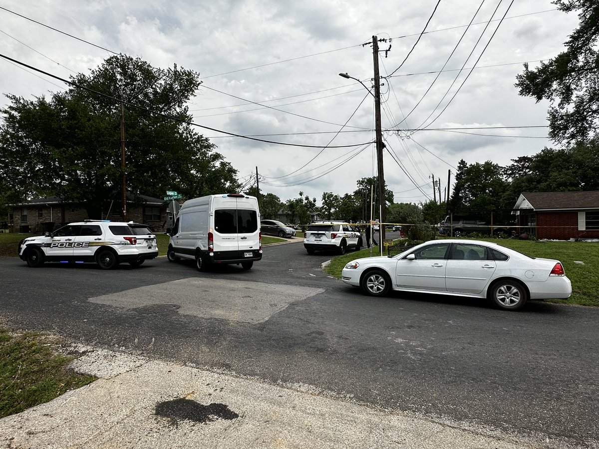 Here at the shooting on Legion Ct. in Bryan. Bryan PD says that a victim has been transported to the hospital with injuries. The area has been blocked off with tape as the investigation continues