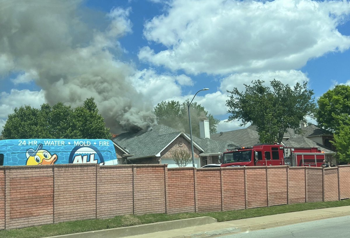 House Fire (Euless) Euless FD is battling a house fire on Stage Line Drive. Heavy smoke is coming from the one story house