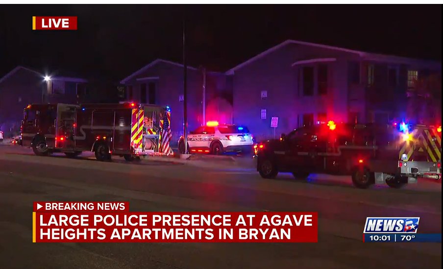 SHOOTING INVESTIGATION: Bryan police are on the scene of an incident on S College Avenue near Fairway Drive. Waiting on more information from police but had several people in the area reach out to say they heard several shots being fired just before 10 tonight