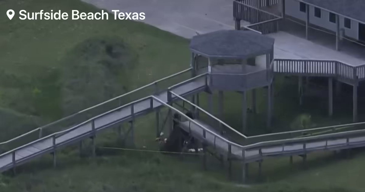 21 Teens Hospitalized after a wooden boardwalk Collapses Surfside Beach   Texas Currently multiple emergency crews are on the scene after a wooden boardwalk collapsed during a church camp event in Surfside Beach Texas, that has left 21 teenagers injured