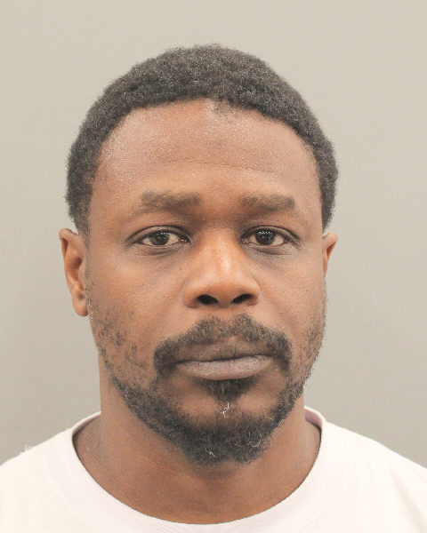 ARRESTED: Booking photo of Lee Robertson, 42, now charged with murder in the November 2022 fatal shooting of a woman at 3441 Mainer Street