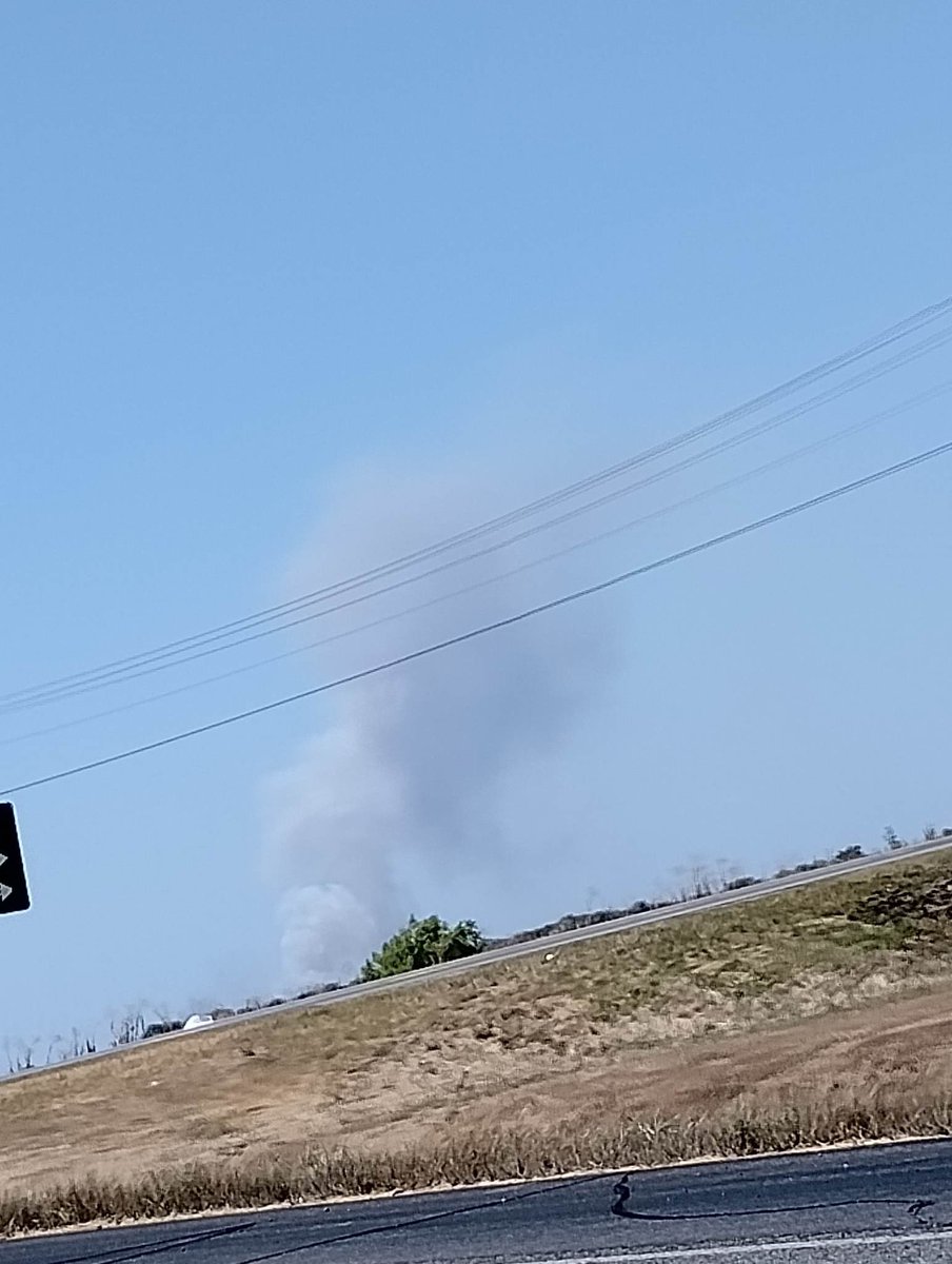 Large Grass Fire (Johnson County) Multiple departments are working a large grass fire on County Road 1232 near Godley on the western side of the county. Heavy smoke will be visible from this fire. Thanks to Justin Worley for the photo