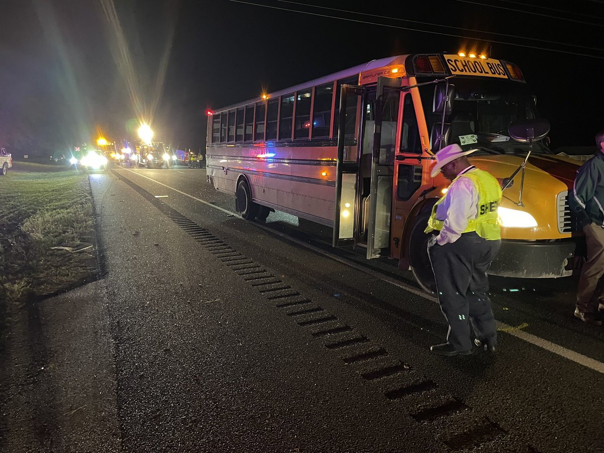 A 15-year-old is dead after getting hit by an 18-wheeler while exiting a school bus in Livingston, TX.  Authorities are at the scene on US 59 north of Livingston investigating