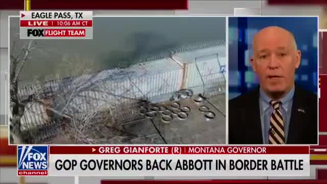 Governor of Montana: There is only one word to describe what is happening at the border: invasion. Montana is proud to support @GregAbbott_TX