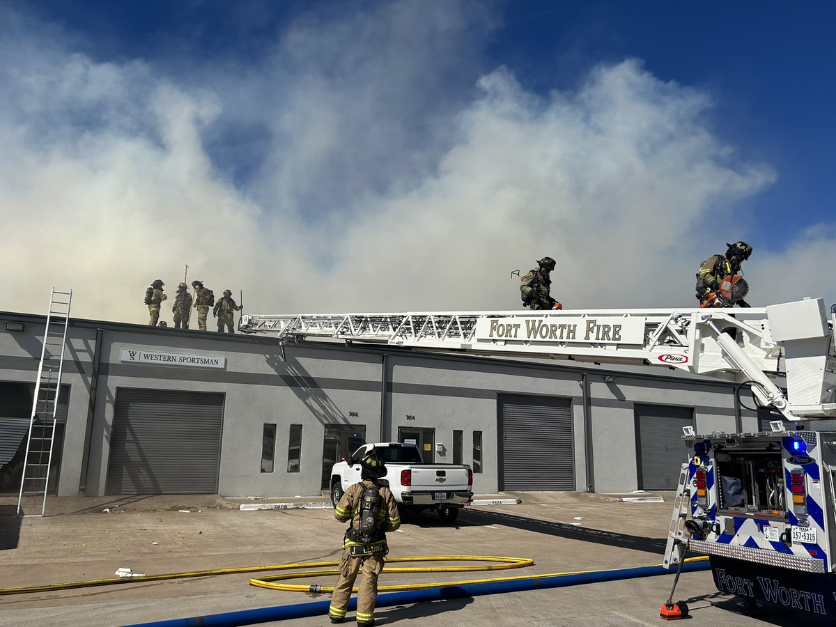 The FWFD PIO is on scene of a multi-alarm warehouse fire in the 7600 block of Sand Street on the east side of FortWorth. This incident is still developing. If the media is interested in updates on scene please go to 7621 Pebble Drive for media staging