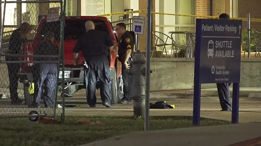 Three people were hospitalized in critical condition after a late-night shooting downtown