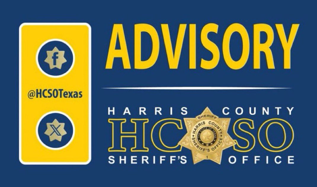 @HCSOTexas units responded to a fatal crash at 9999 E. Sam Houston Pkwy N at Little York. It appears two vehicles, both likely traveling at a high rate of speed, when one ran a red light colliding into the other, causing it to strike a light pole.  