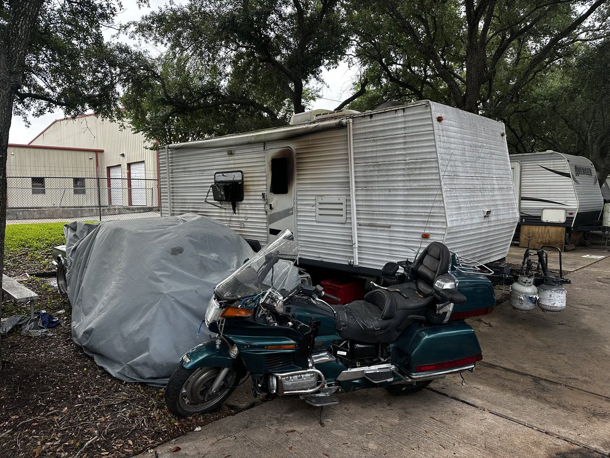 HFD was dispatched to 10400 Southwest Plaza Dr. after receiving reports of a travel trailer on fire. Unfortunately, one male was found deceased on the scene. Our thoughts and prayers are with the family. Arson currently investigating. No FF injuries reported