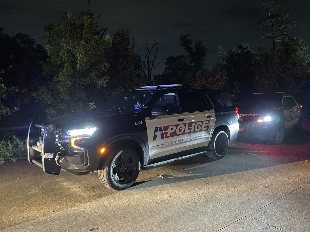 Northeast, Allen PD, Texas DPS and UP RR PD have five suspects detained at 9500 Hirsch. Suspects stole a generator that was being used to run railroad safety crossing