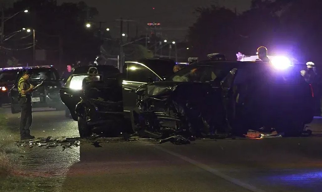 People are in the hospital and one man has been arrested after an alleged drunk driving collision on the city's southwest side