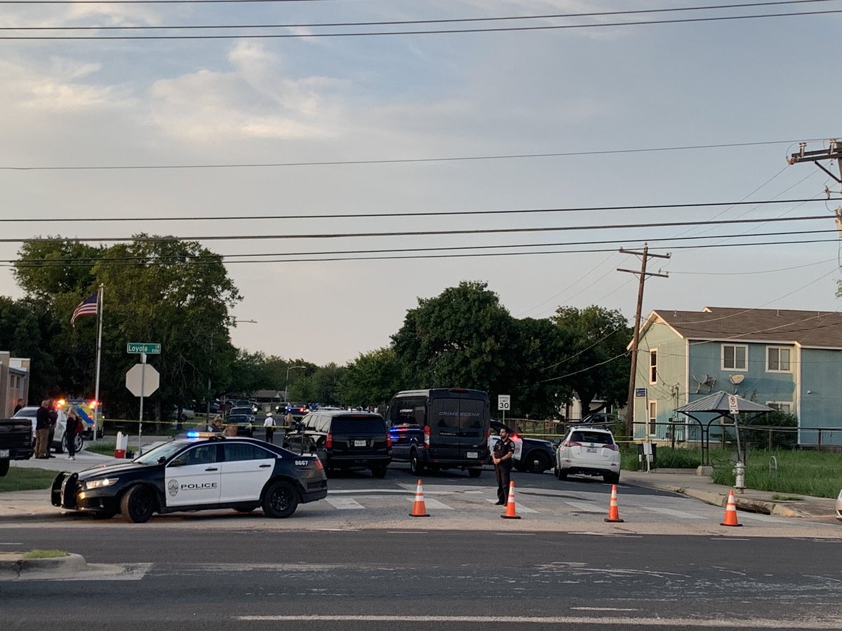 Officer-involved shooting near Loyola and Decker Ln. Per Pflugerville PD, they were doing drug investigation, tried to pull over a suspect who became combative and tried to steal an unmarked police car. Officer fired at suspect, who is in hospital in unknown condition