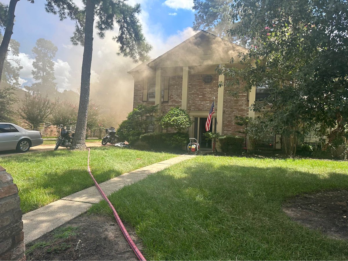 Constable Deputies and the Klein Fire Department Firefighters are working a house fire in the 5500 block of Alamosa Lane. No injuries reported at this time