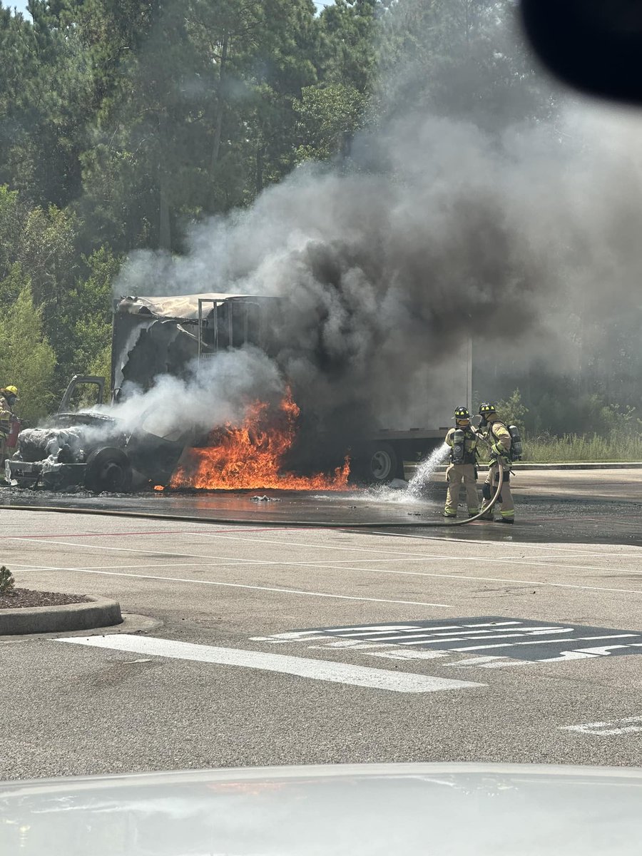 Constable Deputies and the Spring Fire Department are working a box truck fire in the 24700 block of Aldine Westfield Road. Heavy smoke in the area.No injuries reported at this time