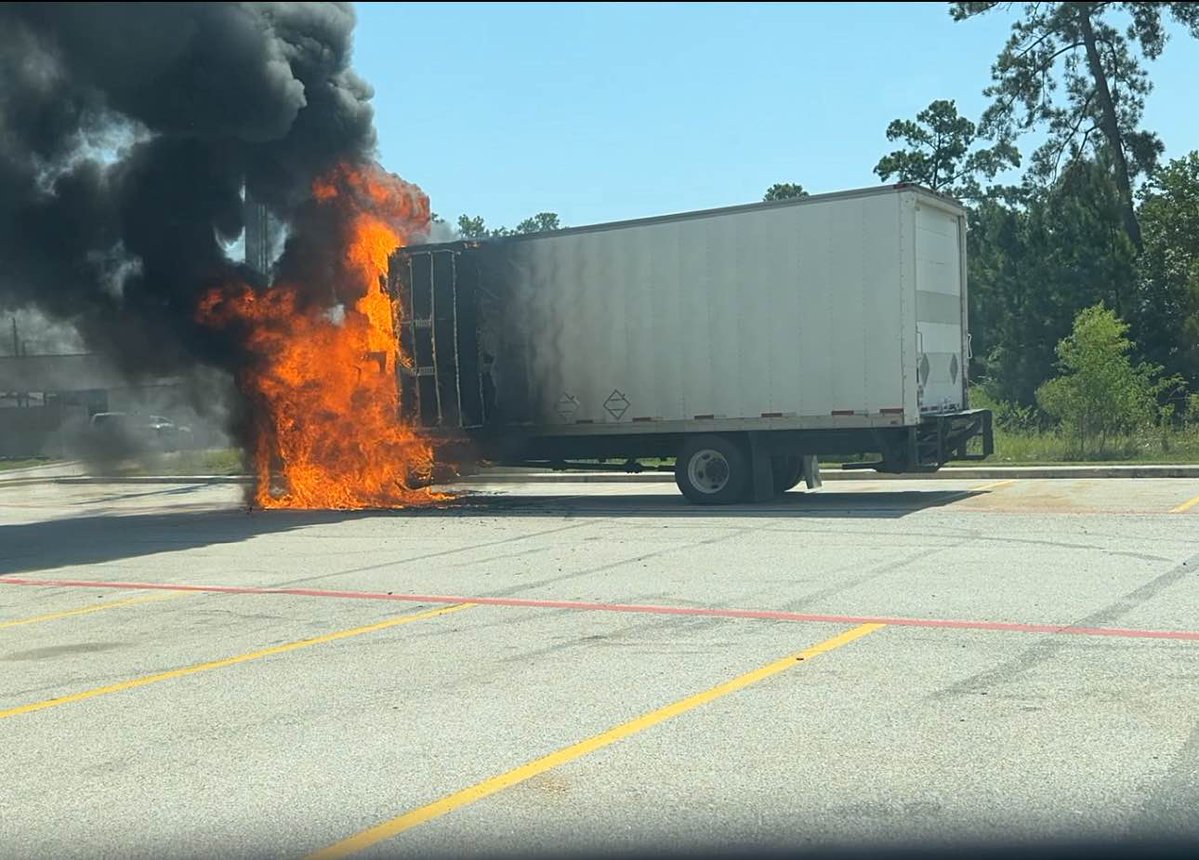 Constable Deputies and the Spring Fire Department are working a box truck fire in the 24700 block of Aldine Westfield Road. Heavy smoke in the area.No injuries reported at this time