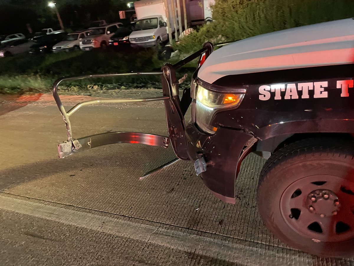 A DPS Trooper has been struck by an alleged intoxicated driver around 2:30 a.m. today on SH 249 near Upland Willow Ave in Harris Co.The trooper is in critical but stable condition at Memorial Hermann TMC.Intox. driver in custody & investigation is ongoing