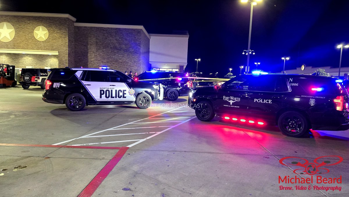 Fort Worth and Northlake are currently investigating a shooting that is believed to have been from road rage that left one person injured at Bucess near Texas Motor Speedway