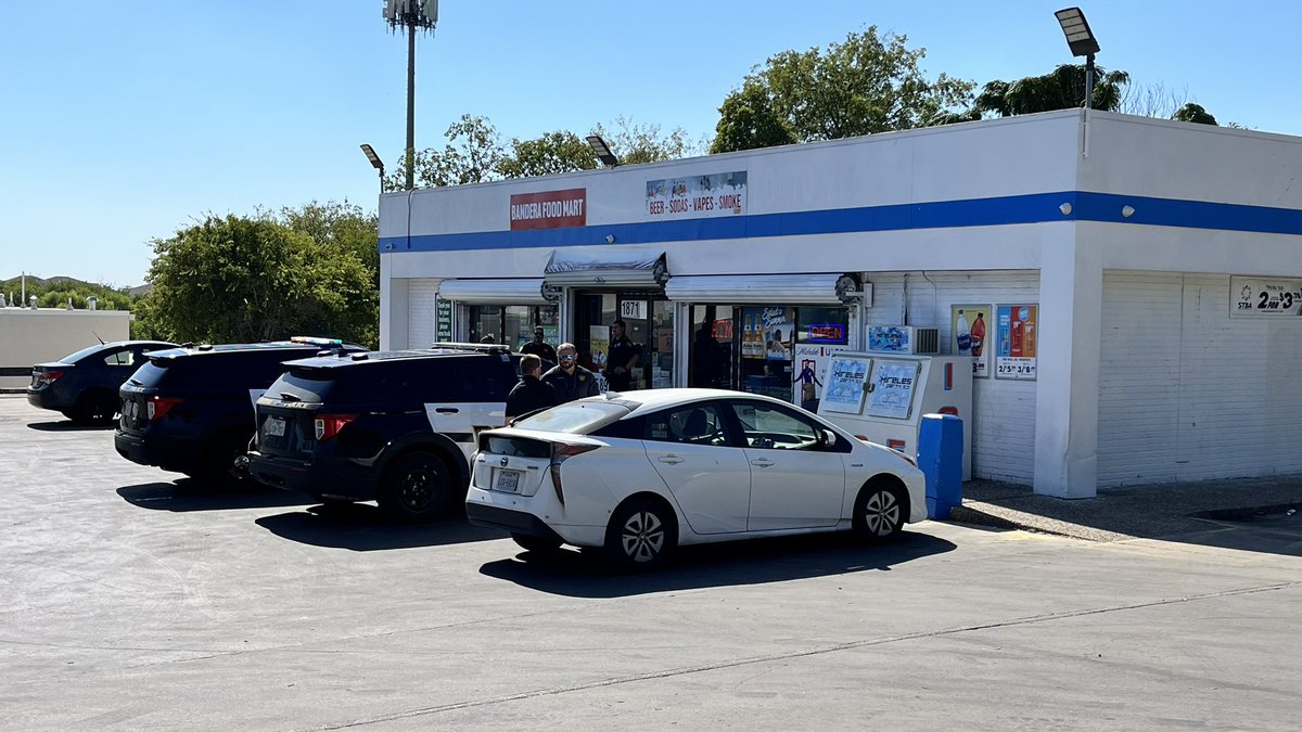 EMPLOYEE STABBED: Police tells us a man went inside the bandera food mart. The man had a loud speaker inside the store. A store employee asked him to turn it down. The suspect then stabbed the store employee. Victim in critical condition