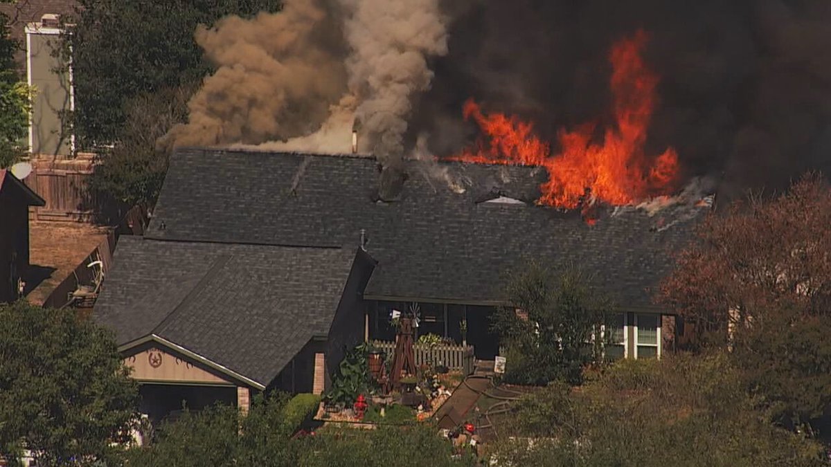 Firefighters tackle massive blaze in Northeast Side home