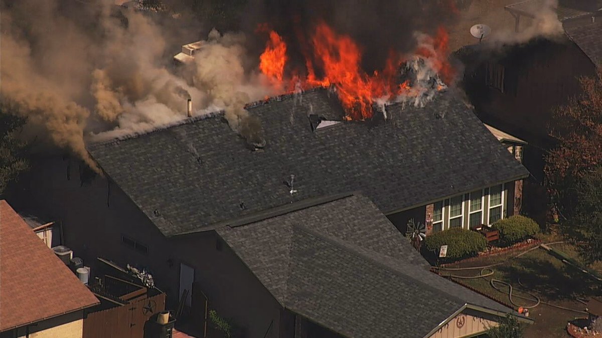 Firefighters tackle massive blaze in Northeast Side home