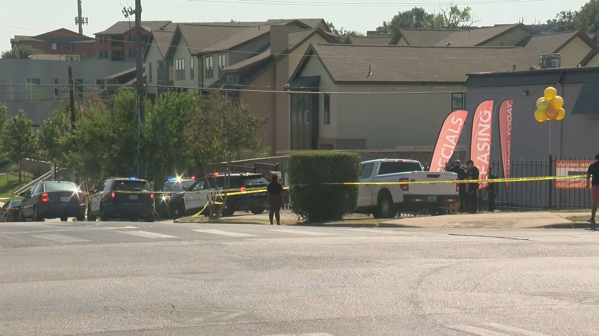 Police said two people were found dead in a southeast Austin apartment complex parking lot early Monday morning