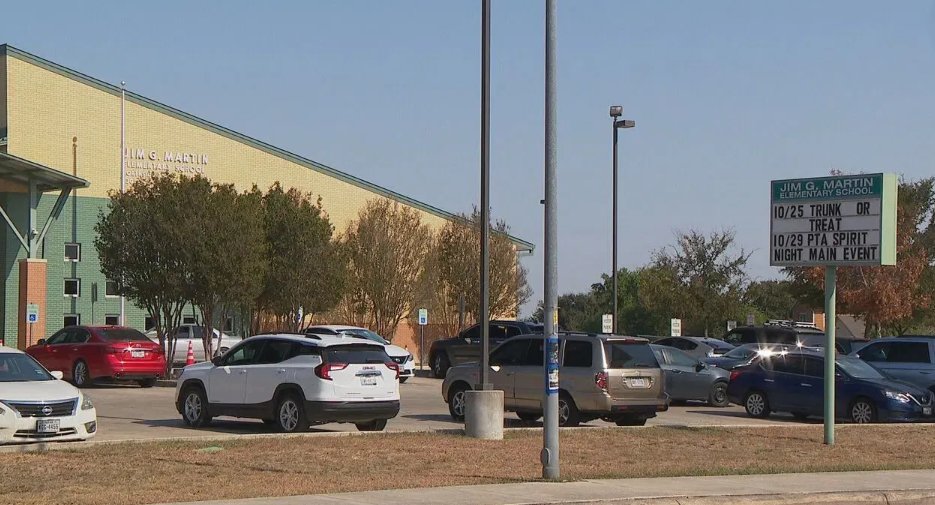 TEACHER ARRESTED  5th-grade teacher at a Northside ISD school was arrested on campus on a drug-related charge