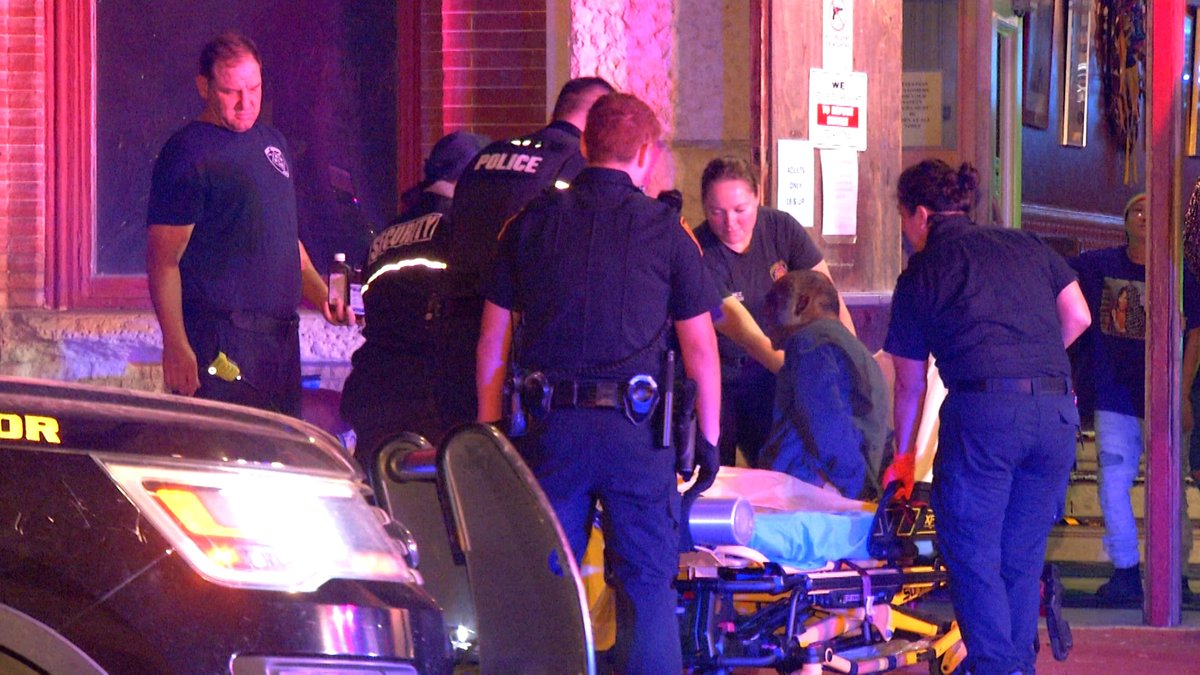 Police are searching for the person who attacked a homeless man in Downtown San Antonio