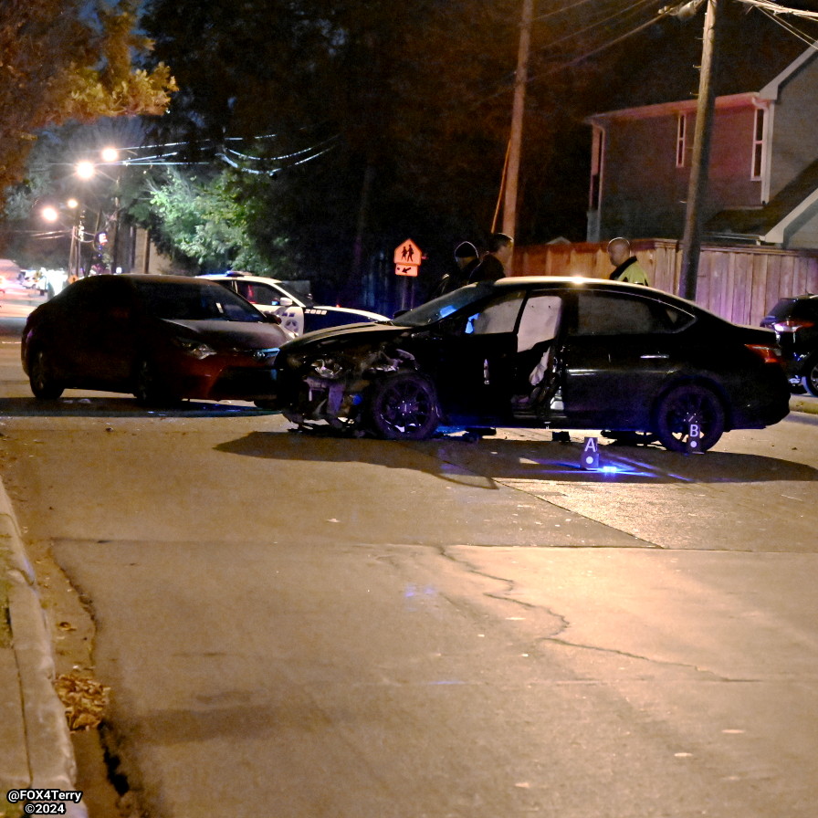 Greenville Ave near Mockingbird Ln shut down as police investigate a crash that's left one man dead.