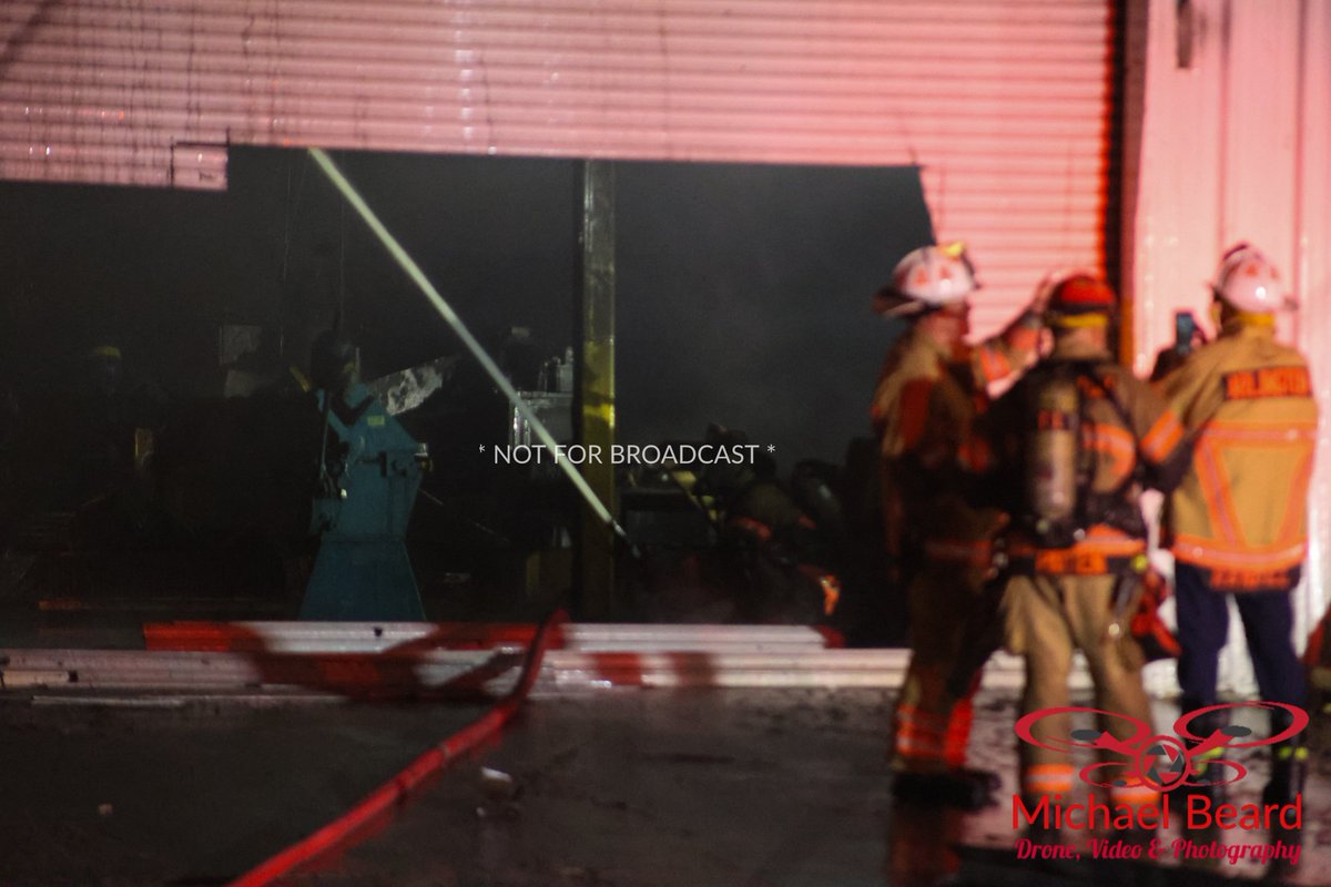 A late night fire in Arlington quickly turns into a 4 alarm battle at a commercial building on E Abrams Friday night