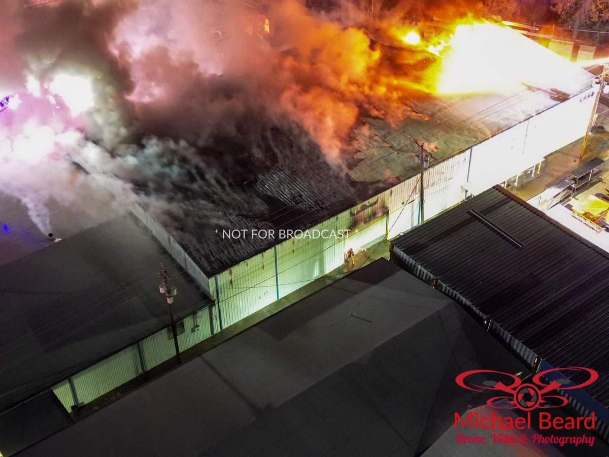 A late night fire in Arlington quickly turns into a 4 alarm battle at a commercial building on E Abrams Friday night