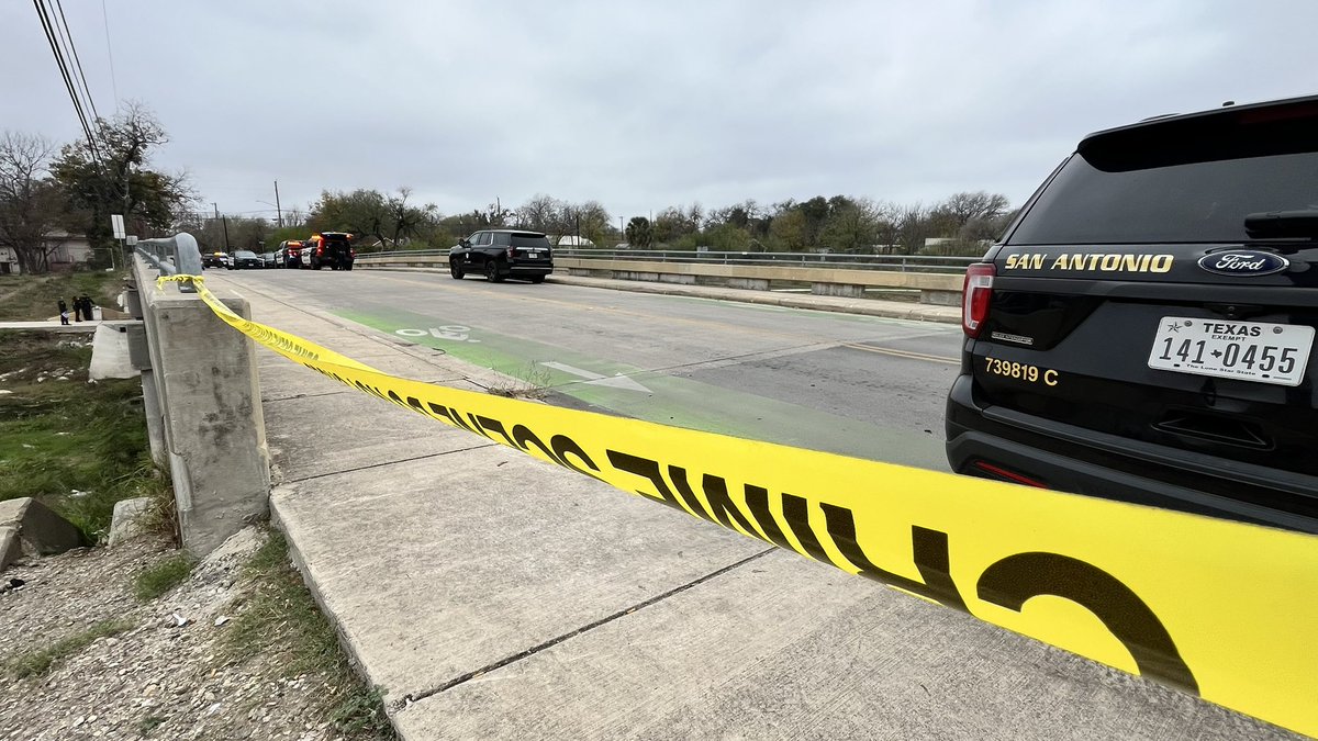 The body of a deceased male has been found under a bridge on the westside. San Antonio police and park police at the scene