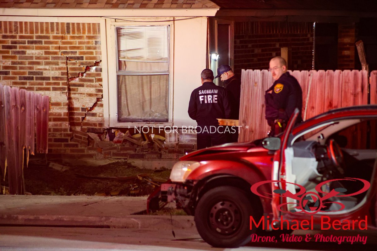 Saginaw is trying to figure out what caused a driver to hop a curb on Longhorn Rd, crash through a fence, and into the side of a house on the 800 block of Parkwest Blvd around 9:15 Monday night. No injuries are reported, and it is unknown if the driver faces any charges