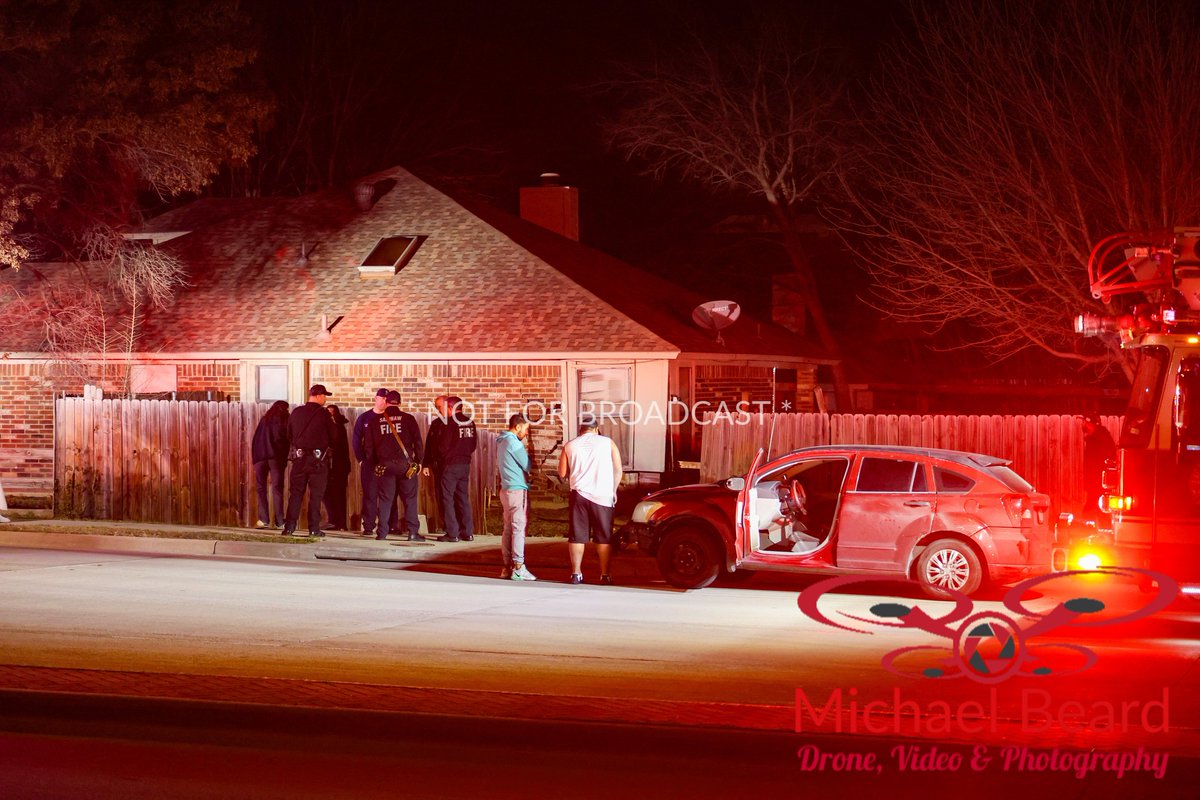 Saginaw is trying to figure out what caused a driver to hop a curb on Longhorn Rd, crash through a fence, and into the side of a house on the 800 block of Parkwest Blvd around 9:15 Monday night. No injuries are reported, and it is unknown if the driver faces any charges