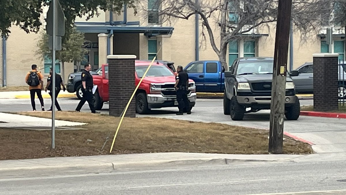 NISD detained two individuals in the parking lot of John Jay High school. 1 individual is a student and then other is not a student. During the incident a school officer sustained injuries and was transported by EMS. No students hurt. 