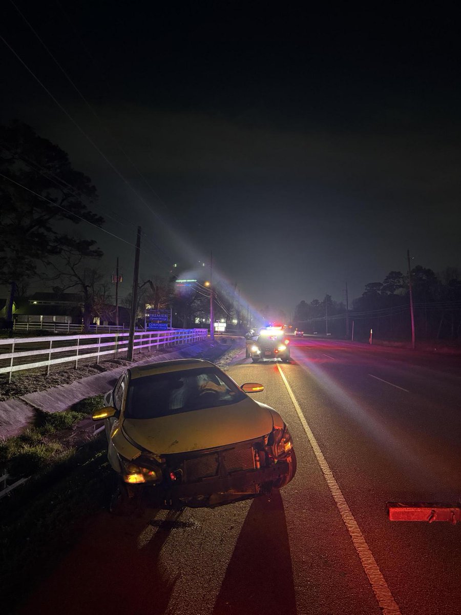 Constable Deputies have a suspect in custody for suspicion of DWI at 20400 CYPRESSWOOD DR.  