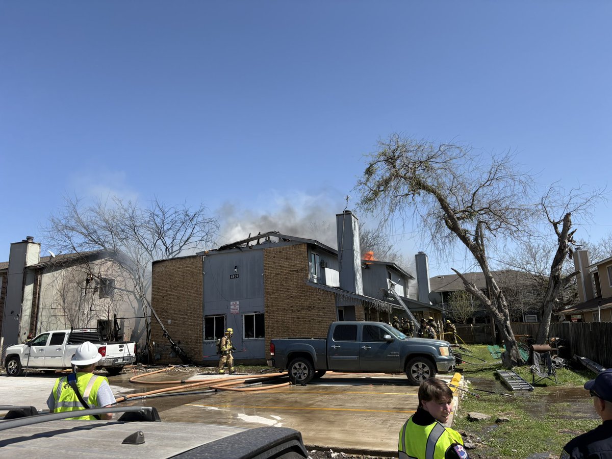 3rd Alarm 6801 Wentworth. Wind driven fire in large two story duplex has spread to additional duplex next door and residential house behind it. No reported injuries