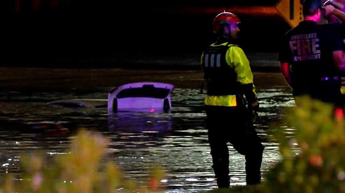 One person has died after flash flooding in Dallas, as powerful storms swept through North Texas overnight. Officials say the fatal incident happened under the LBJ Freeway near Hillcrest Rd, near White Rock Creek