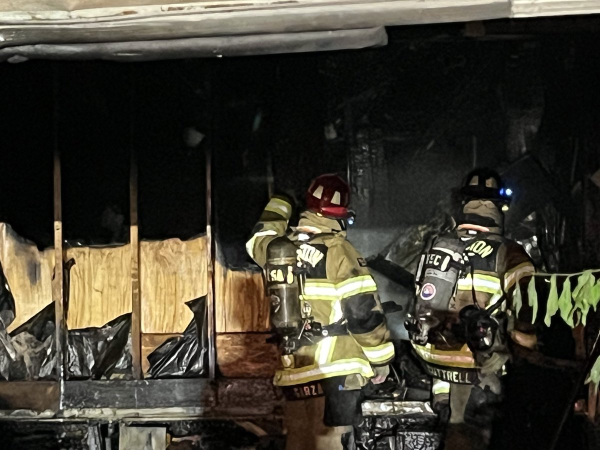 A firefighter from Station 28 was injured tonight while battling a house fire on Wedgewood in northwest Houston. She was transported to Memorial Hermann TMC where she is awake and alert