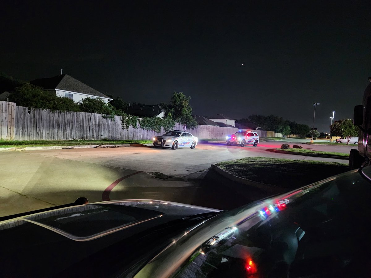 Heavy police presence near TC Jester/ FM 2920 for suspect that fled on foot after deputies were responding to a disturbance call where gunshots were heard