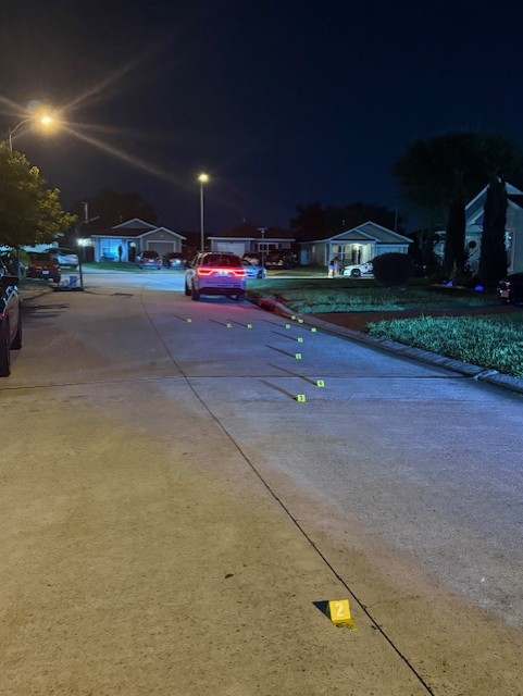 Heavy police presence near Hosanna Way/ Hamill Ranch Ln for a drive by shooting. 