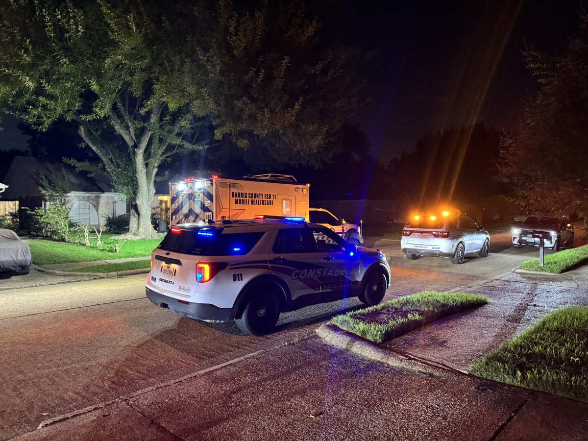 Constable Deputies are on a disturbance call near the 9400 block of Cedar Point Circle