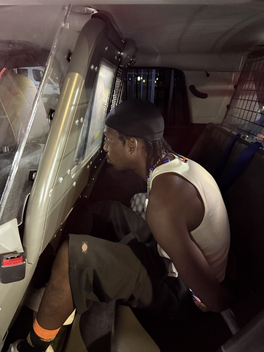 Deputy Boss has 1 in custody  for a felon in possession of a firearm during a traffic stop near 19400 Sears Dr