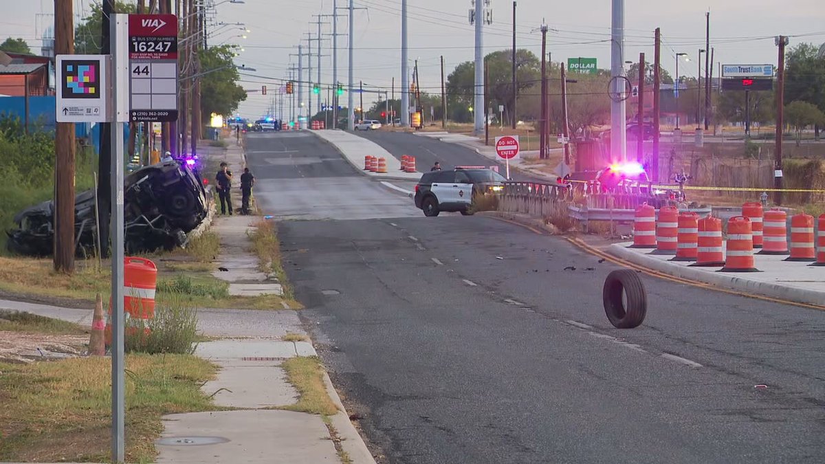 Driver dies in high-speed crash as SUV hits pole, bursts into flames