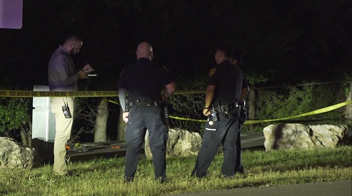 A man has been found by police with a gunshot wound to the chest and rushed to the hospital