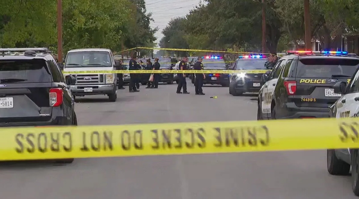 A call for help involving a 16-year-old boy in distress ended in gunfire on the South Side, after police said the teenager advanced on officers with knives in his hands