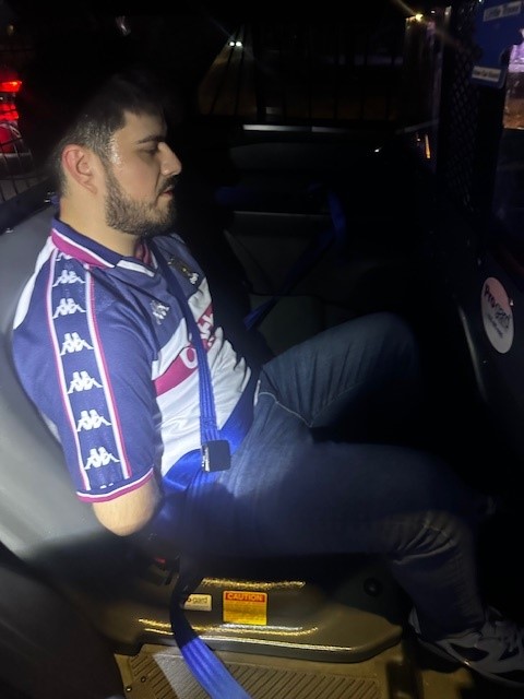 Constable Deputy Enqvist has 1 in custody near 12800 N Houston Rosslyn Rd for Reckless Driving.